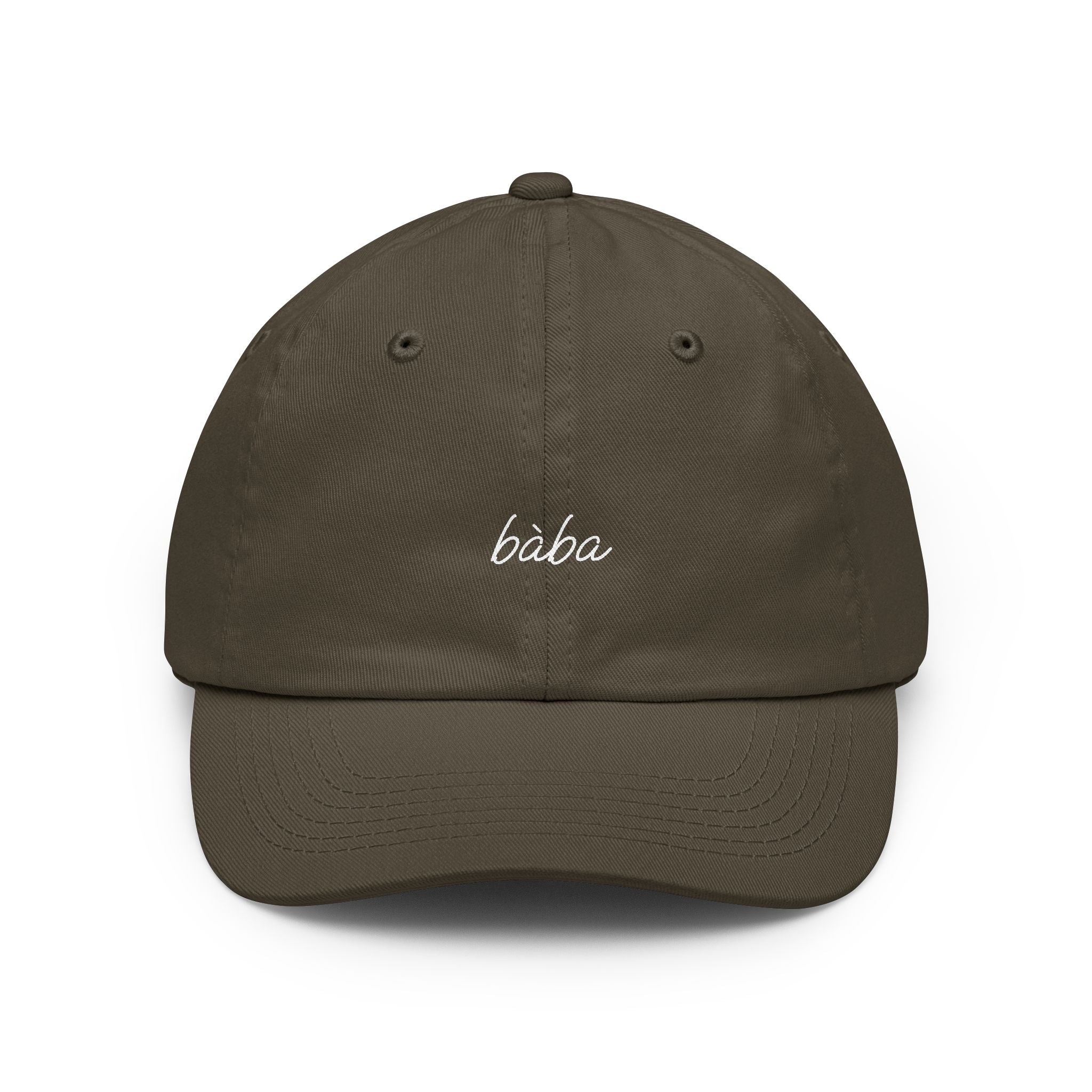 Bàba Dad Hat —  Embroidered Cotton Cap