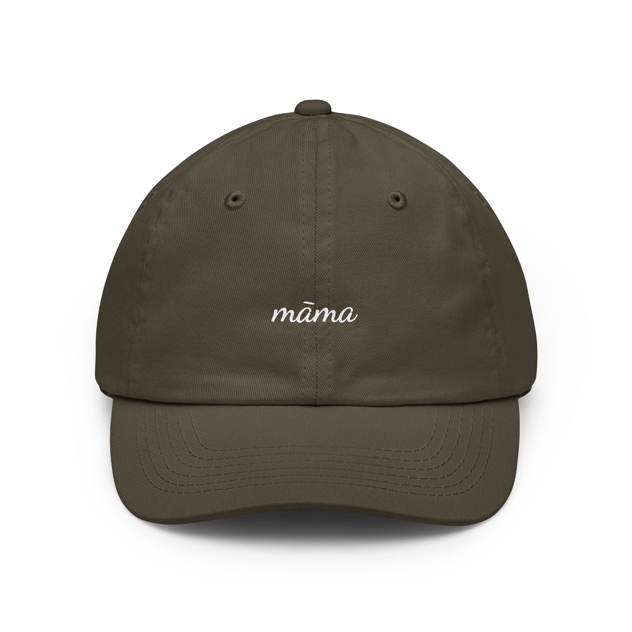Māma Dad Hat —  Embroidered Cotton Cap